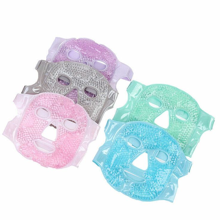 Máscara Facial Térmica Gel Quente e Fria Relaxante