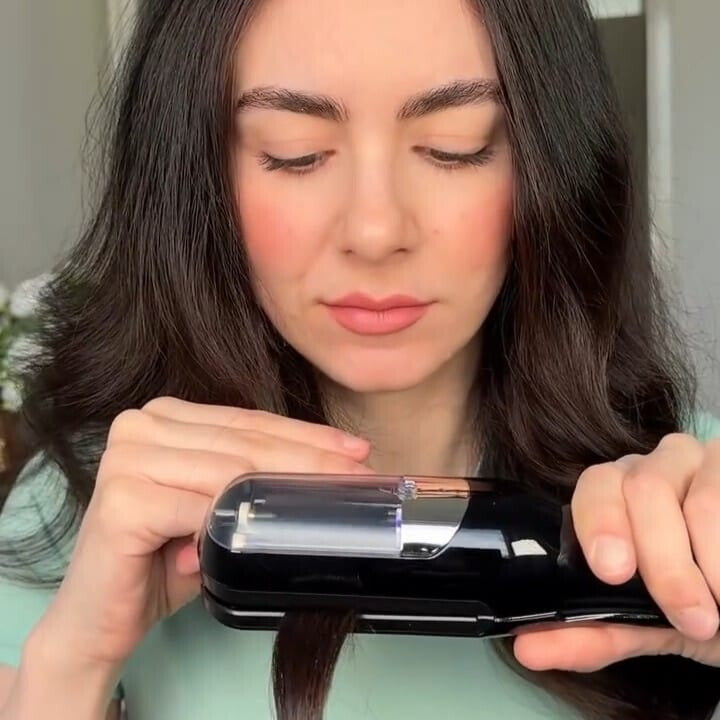 Cortador de Cabelo Sem Fio 2 em 1 – Remove Pontas Duplas