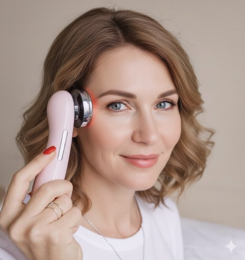 Massageador Facial 5 em 1 Elétrico Anti-Idade