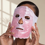 Máscara Facial Térmica Gel Quente e Fria Relaxante