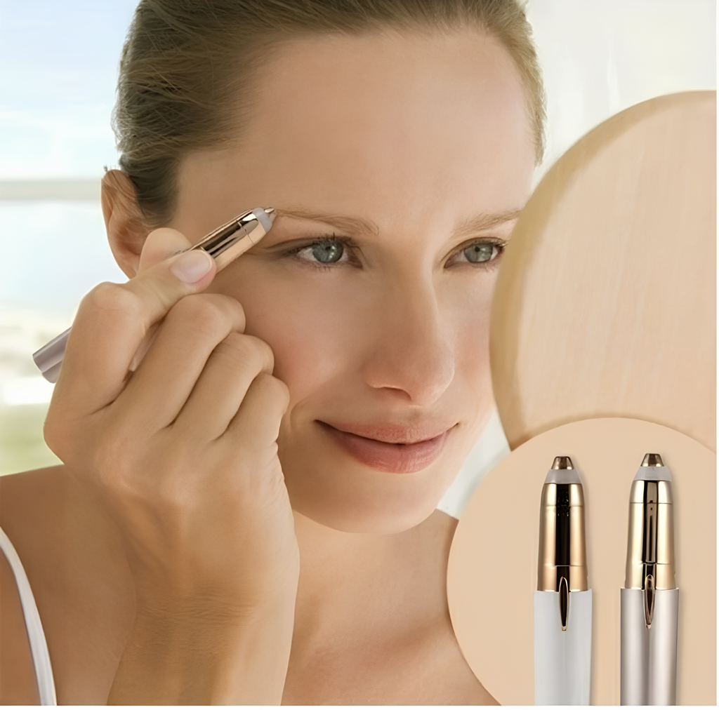 Aparador de sobrancelha elétrico - mini depilador