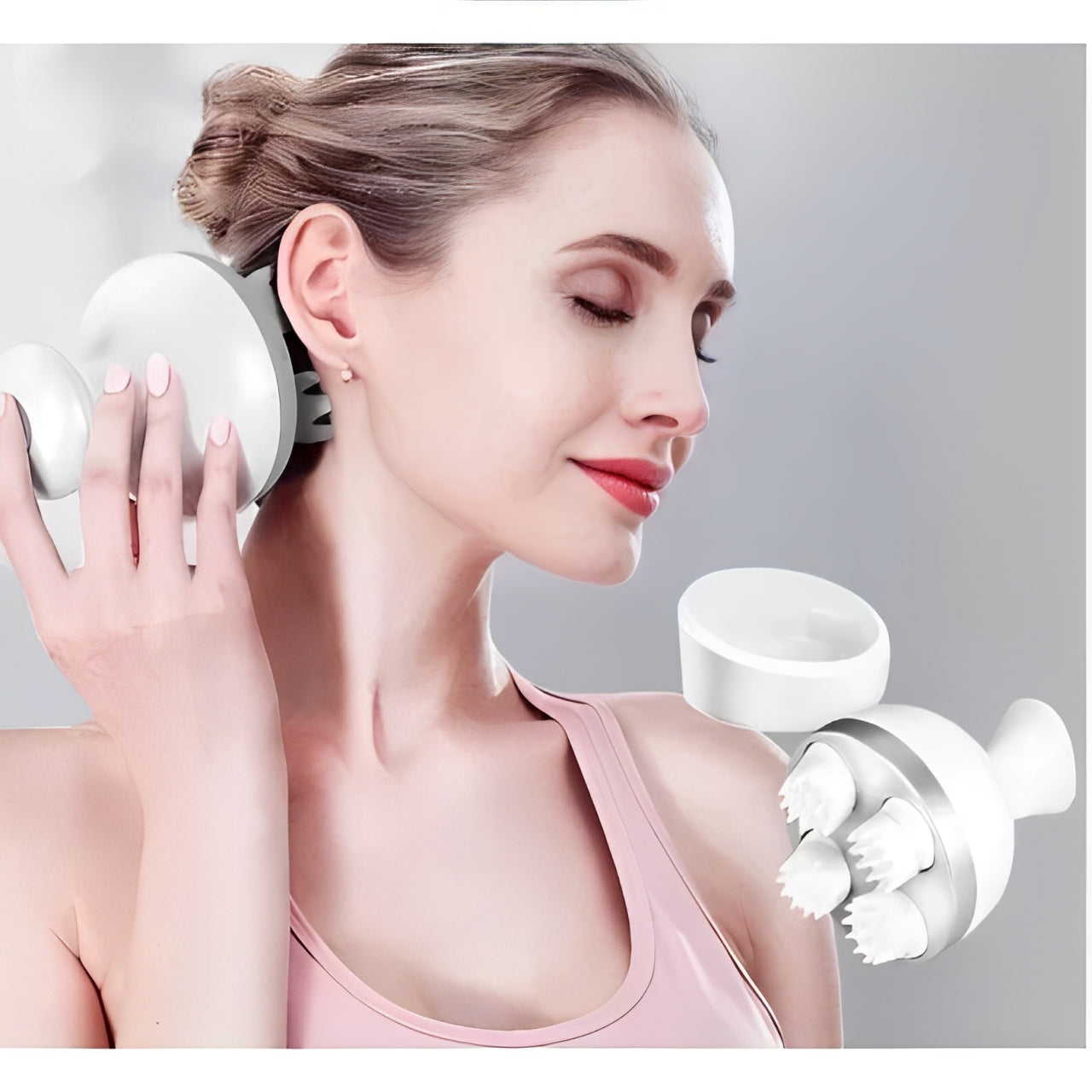Massageador Terapêutico 3D – Spa Capilar e Relaxante