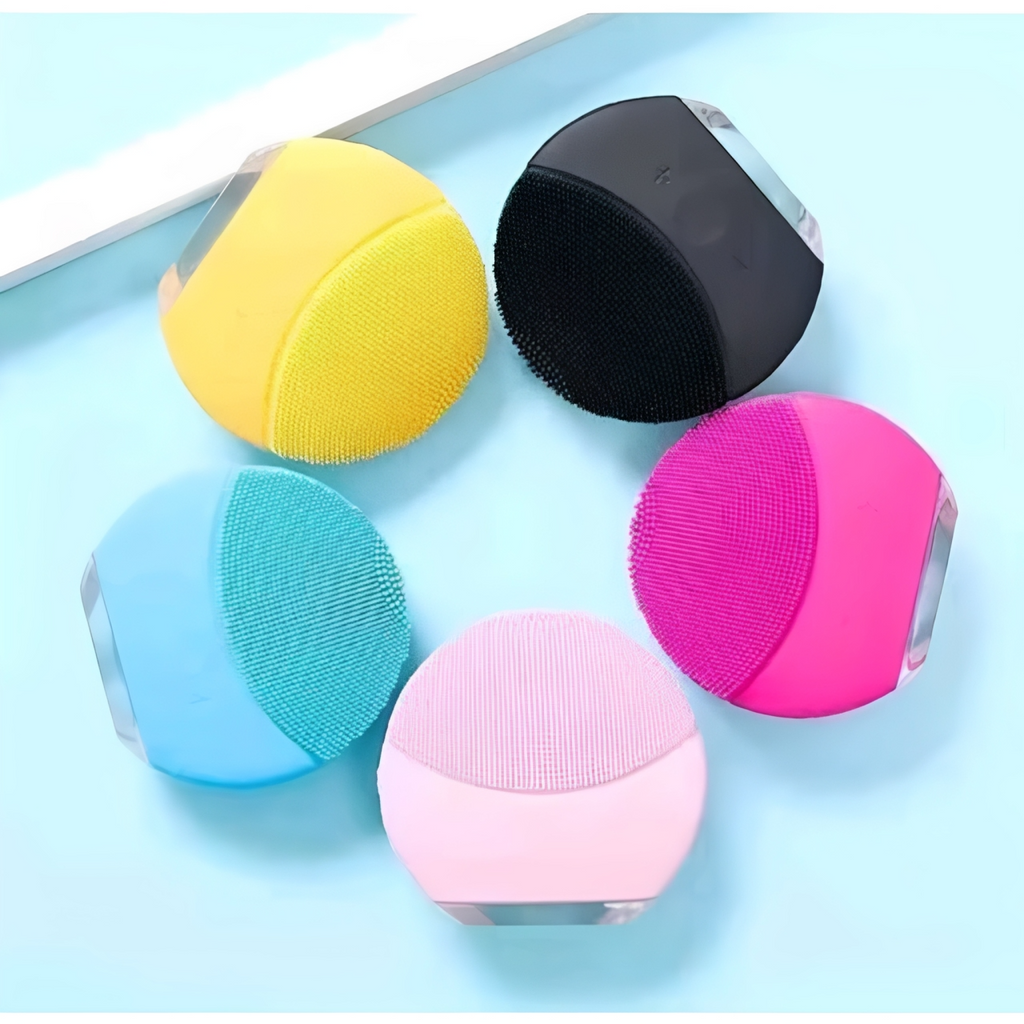 Esponjas faciais ultrassonicas coloridas