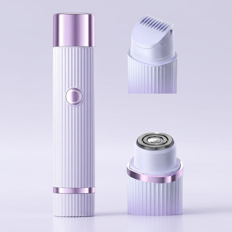 Depilador Elétrico 2 em 1 Recarregável Indolor