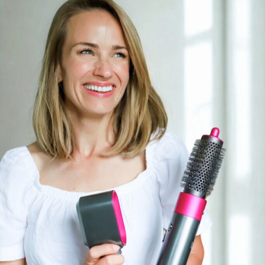 Escova Secadora 5 em 1 Profissional - Alisa, Modela e Seca