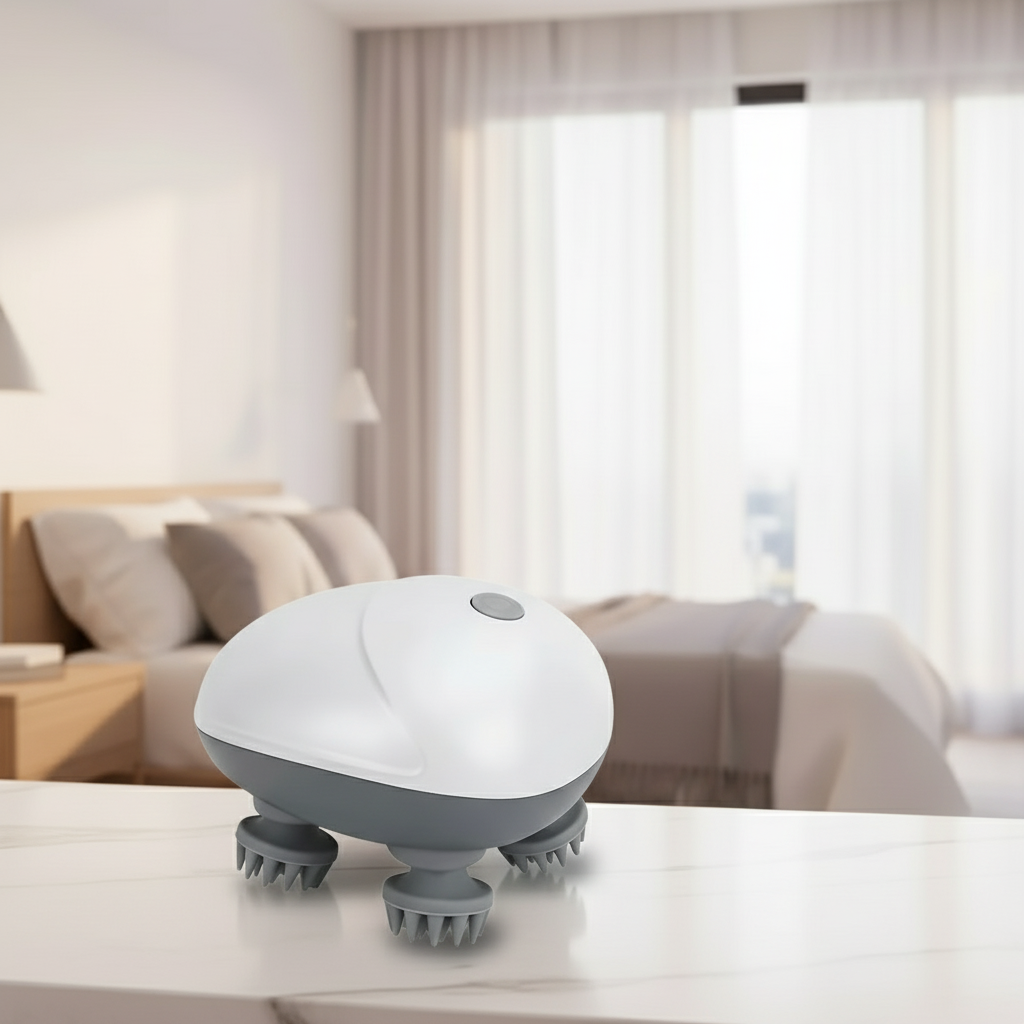 Massageador Elétrico Capilar – Relaxamento e Crescimento