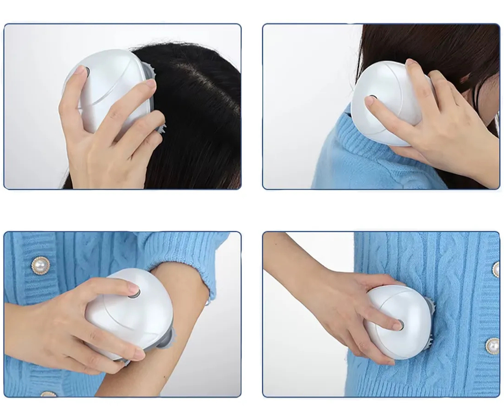 Massageador Elétrico Capilar – Relaxamento e Crescimento