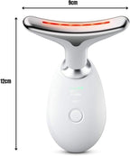 Massageador Rejuvenescedor LED para Pescoço e Rosto — Anti-Rugas