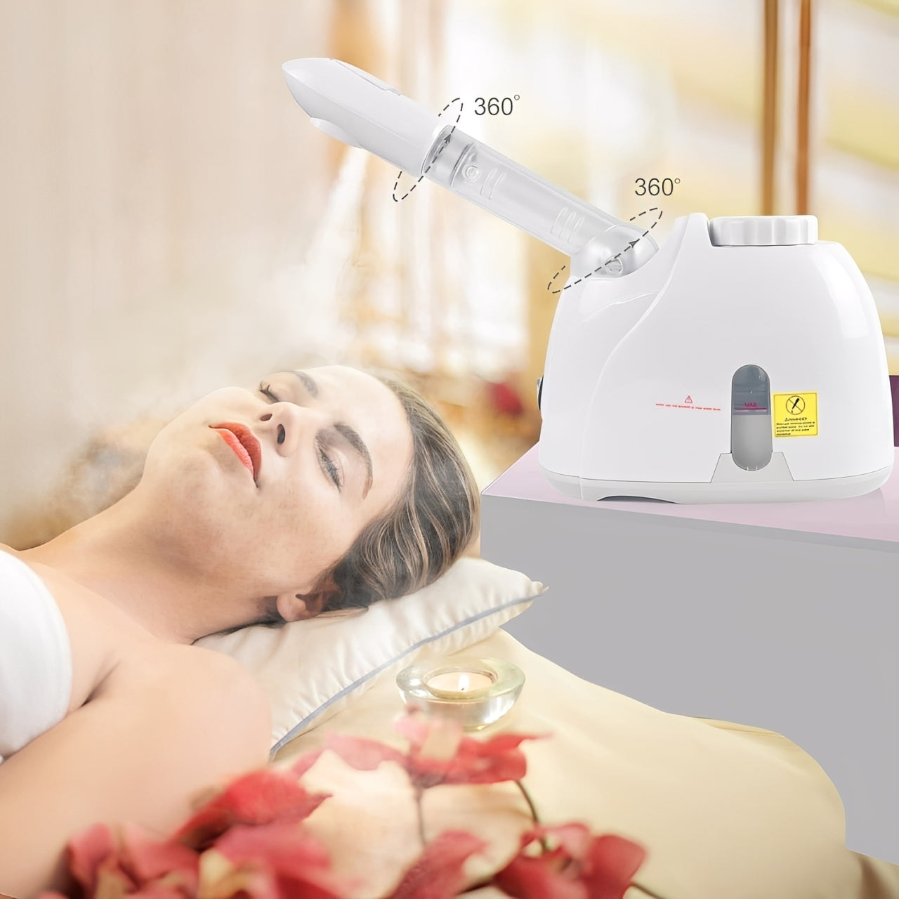Vaporizador Facial  – Spa Profissional em Casa